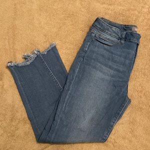 Just USA blue jeans.